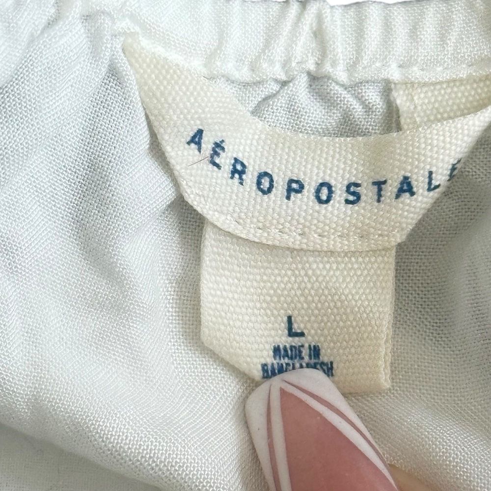 Aeropostale eyelet peasant top - Picture 7 of 11